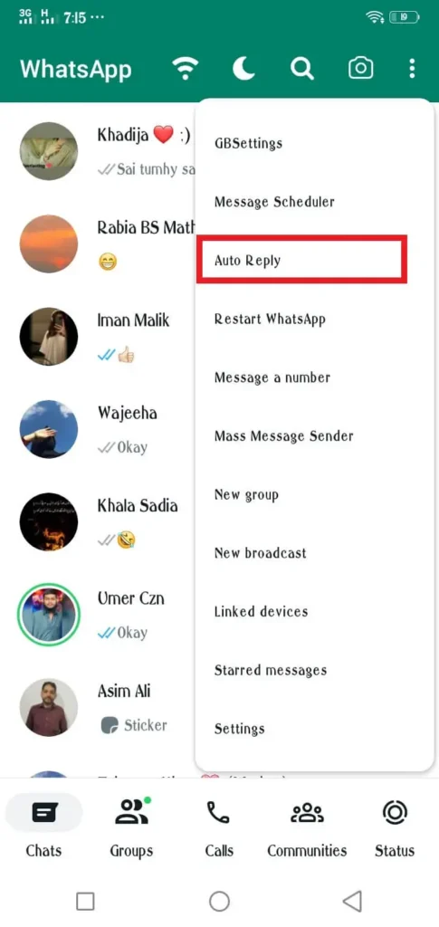 Auto Reply