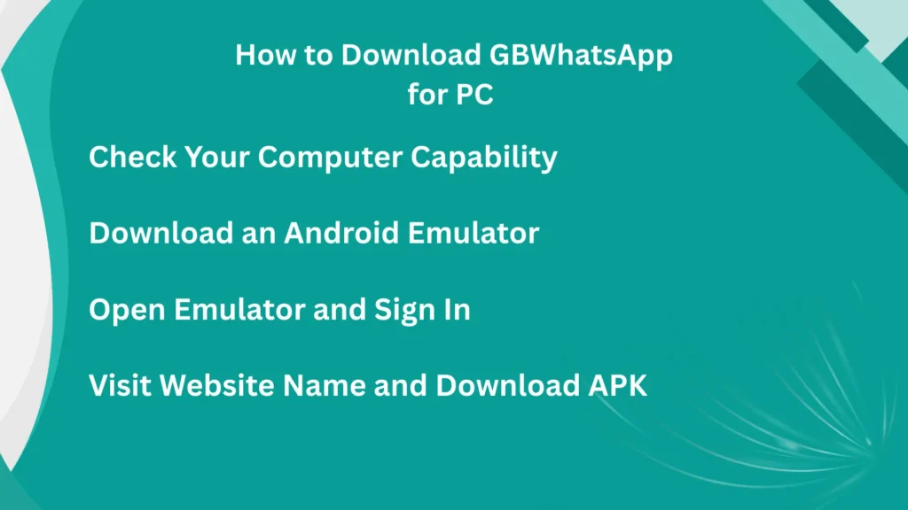 How to Download GBWhatsApp for PC