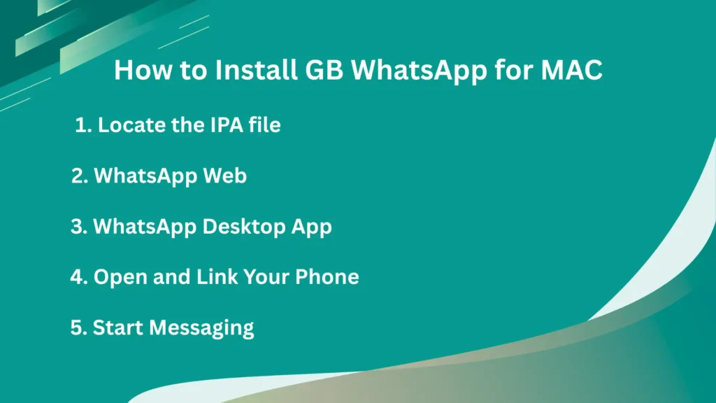 How to Install GB WhatsApp for MAC