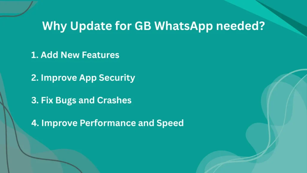 Why Update for GB WhatsApp needed